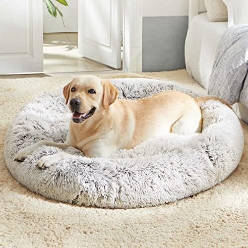 Cloud Calming Donut Dog & Cat Bed