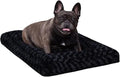Washable Plush Dog Bed – Anti-Slip Crate Mat