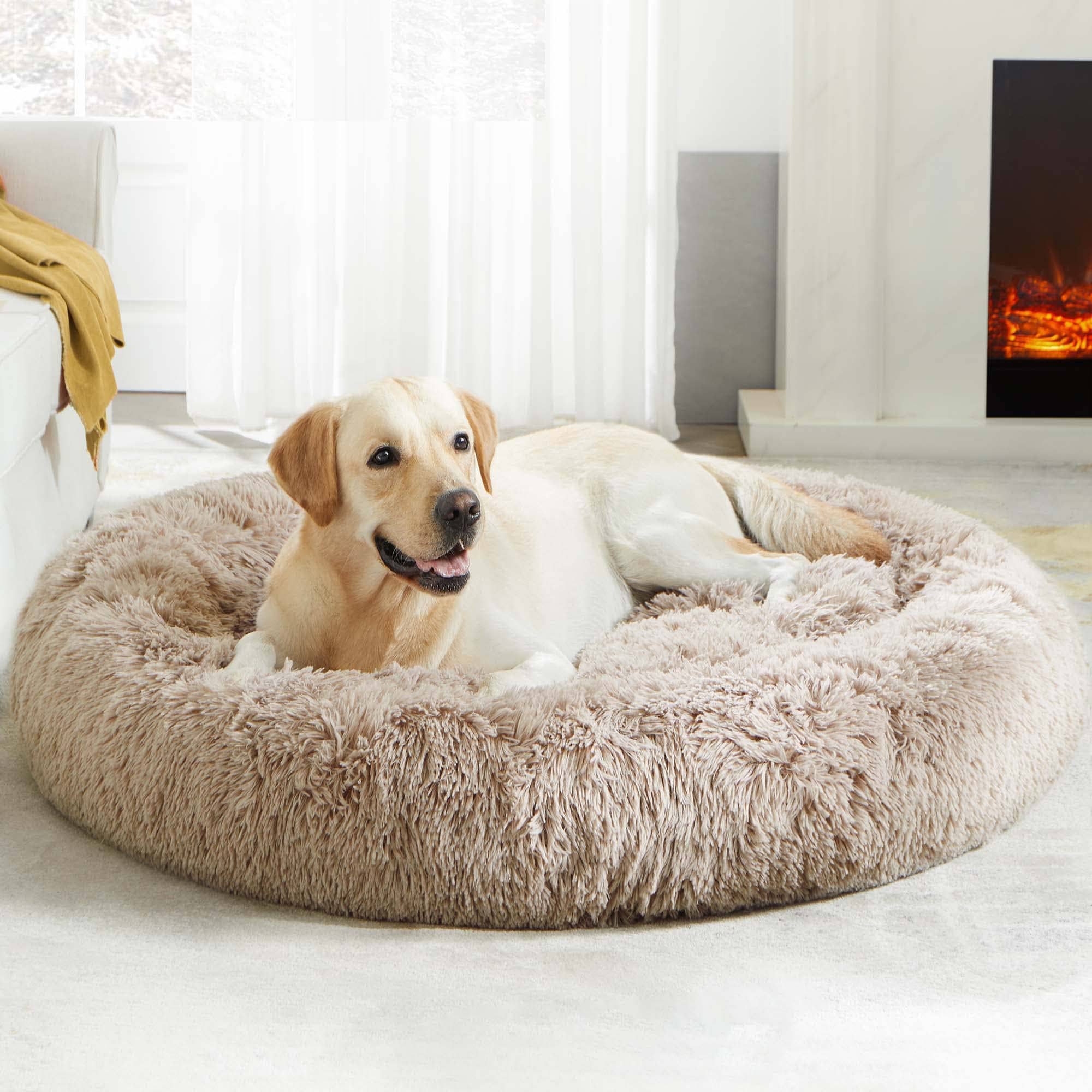 Cloud Calming Donut Dog & Cat Bed