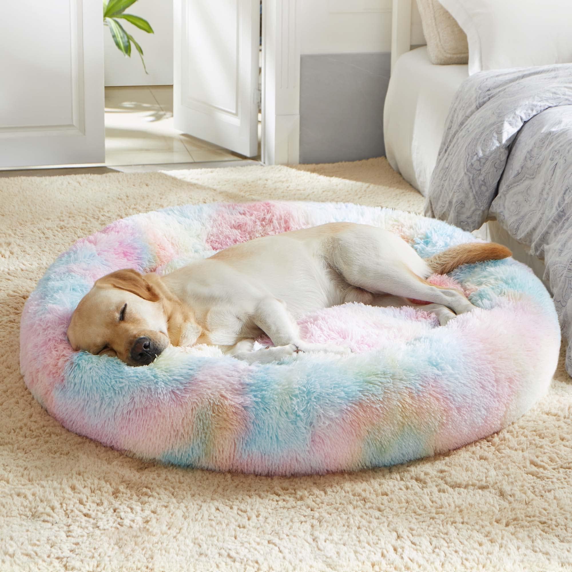 Cloud Calming Donut Dog & Cat Bed