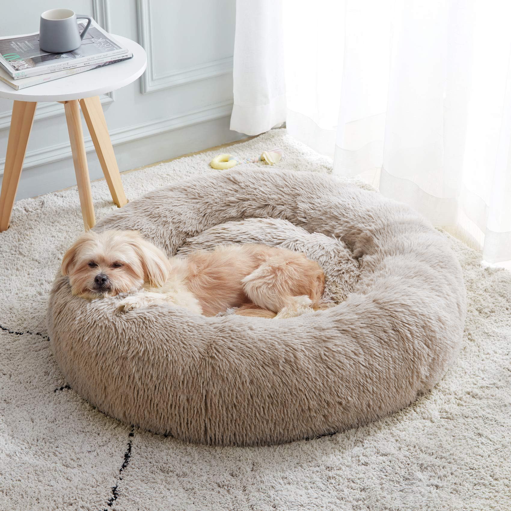Cloud Calming Donut Dog & Cat Bed