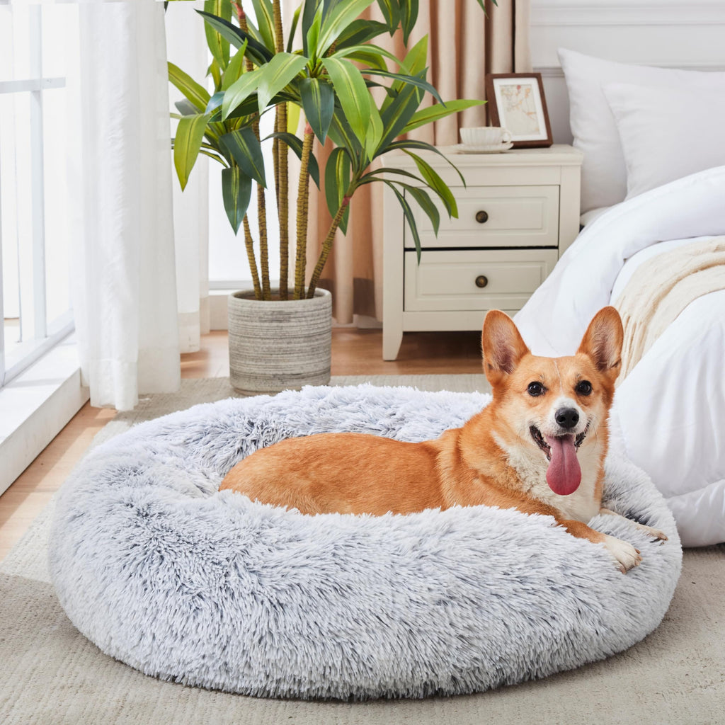 Cloud Calming Donut Dog & Cat Bed