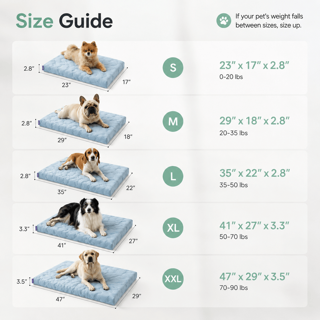 Breathable Cooling Orthopedic Dog Bed