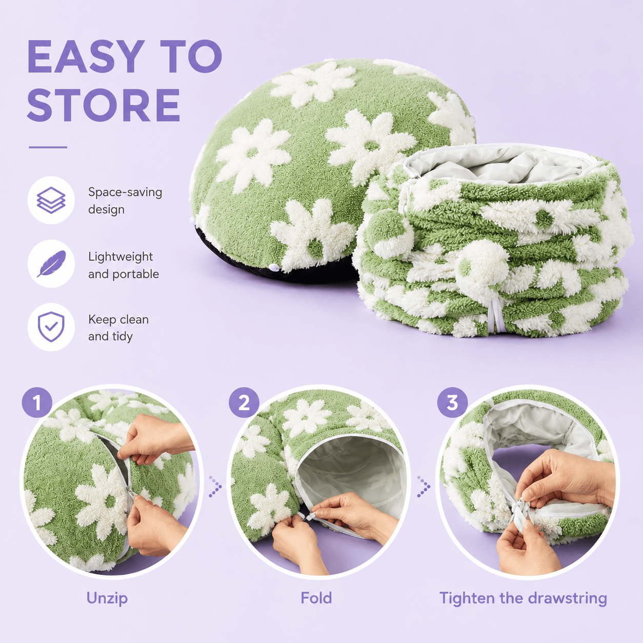 Washable Cat Tunnel Bed