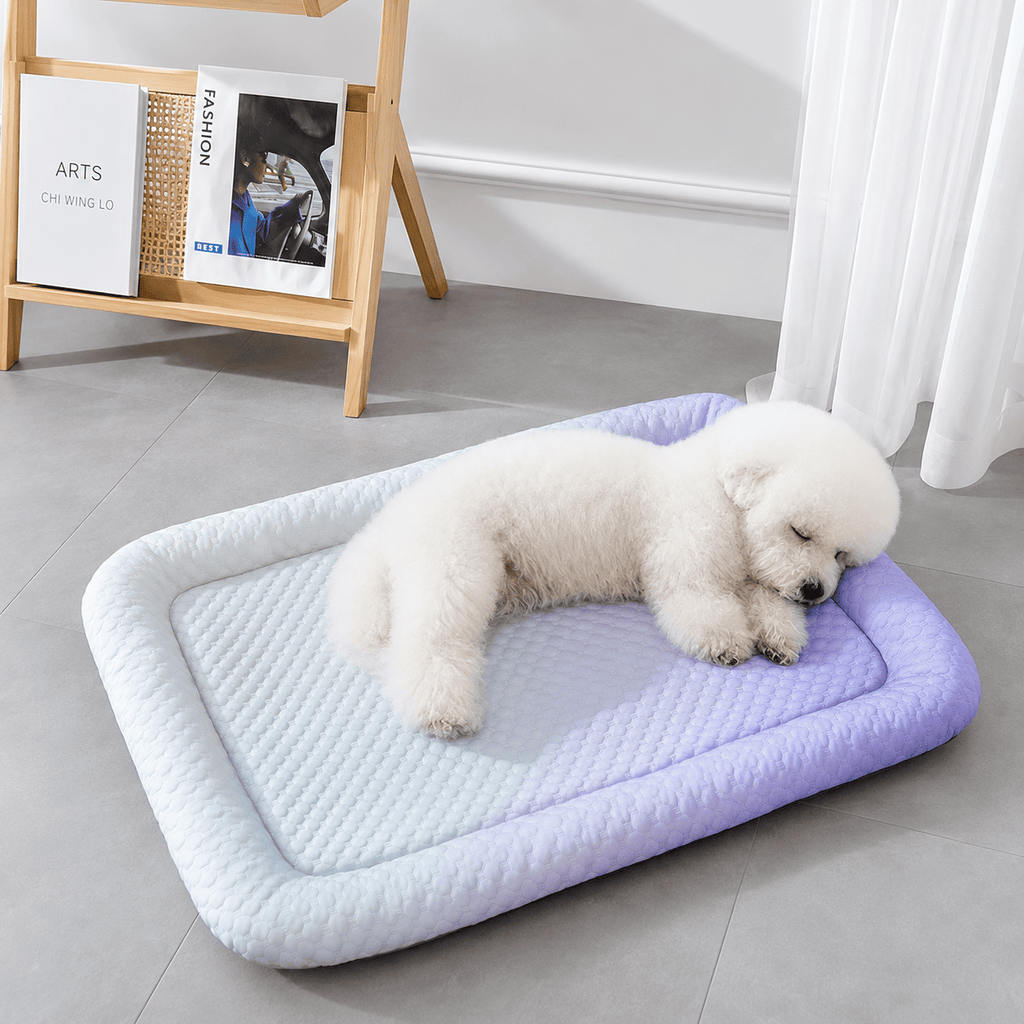 Cooling Ice Silk Pet Bed