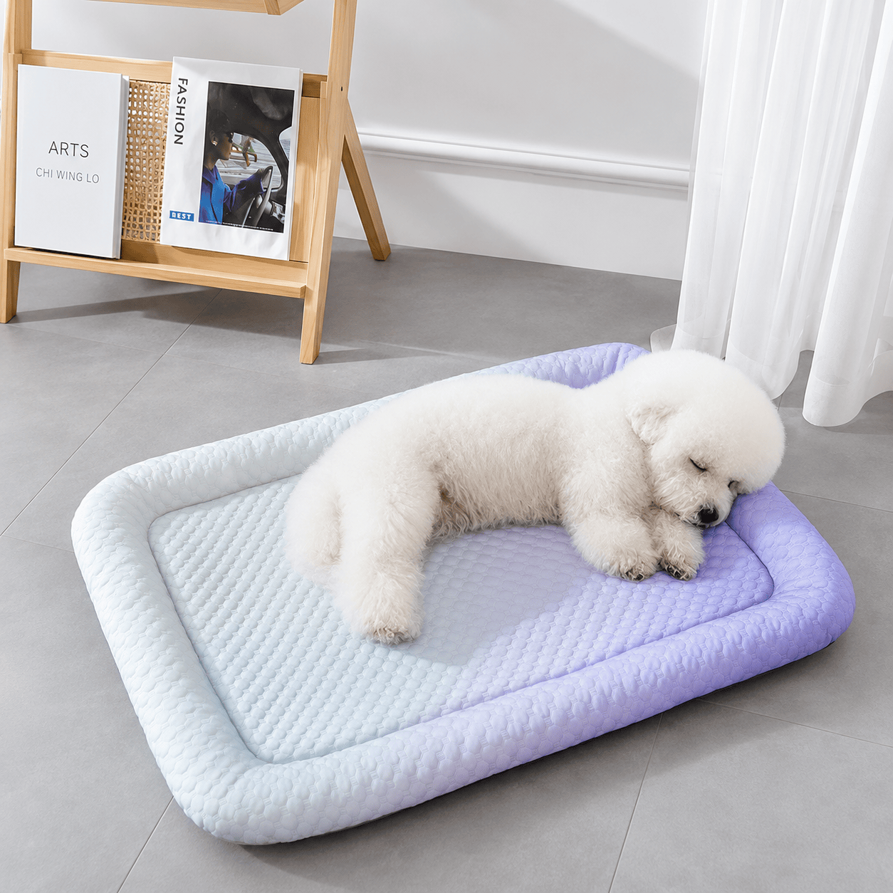 Cooling Ice Silk Pet Bed