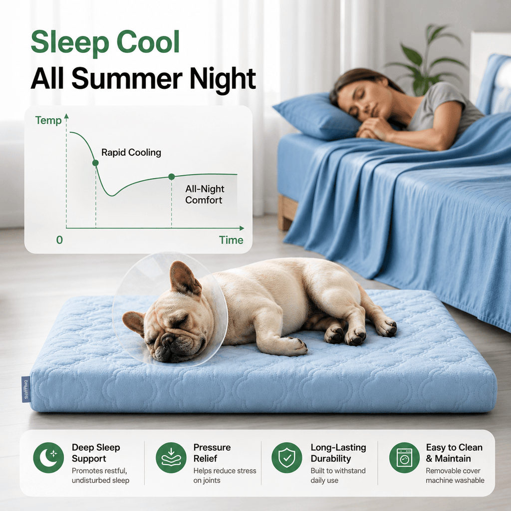 Breathable Cooling Orthopedic Dog Bed