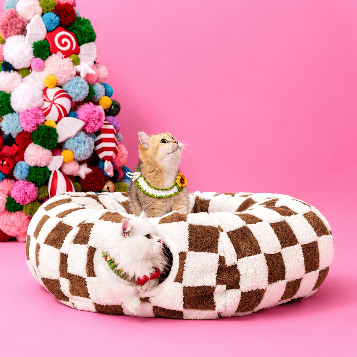 Washable Cat Tunnel Bed