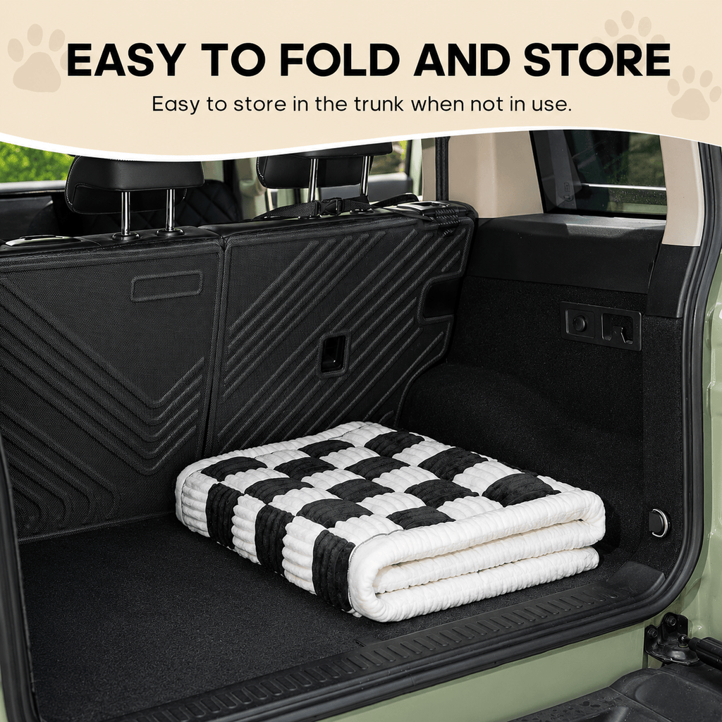 Deluxe Back Seat Dog Bed Mat