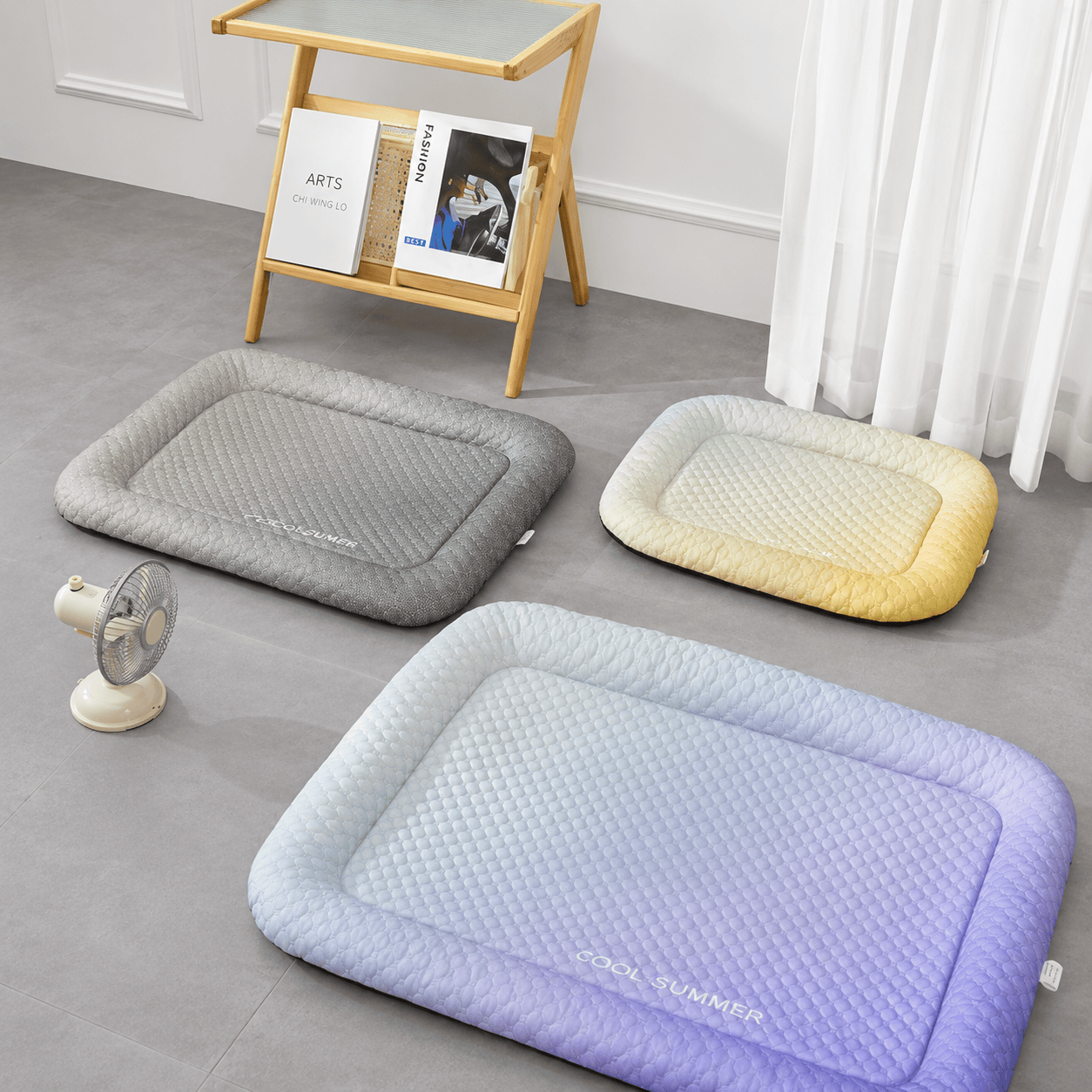 Cooling Ice Silk Pet Bed