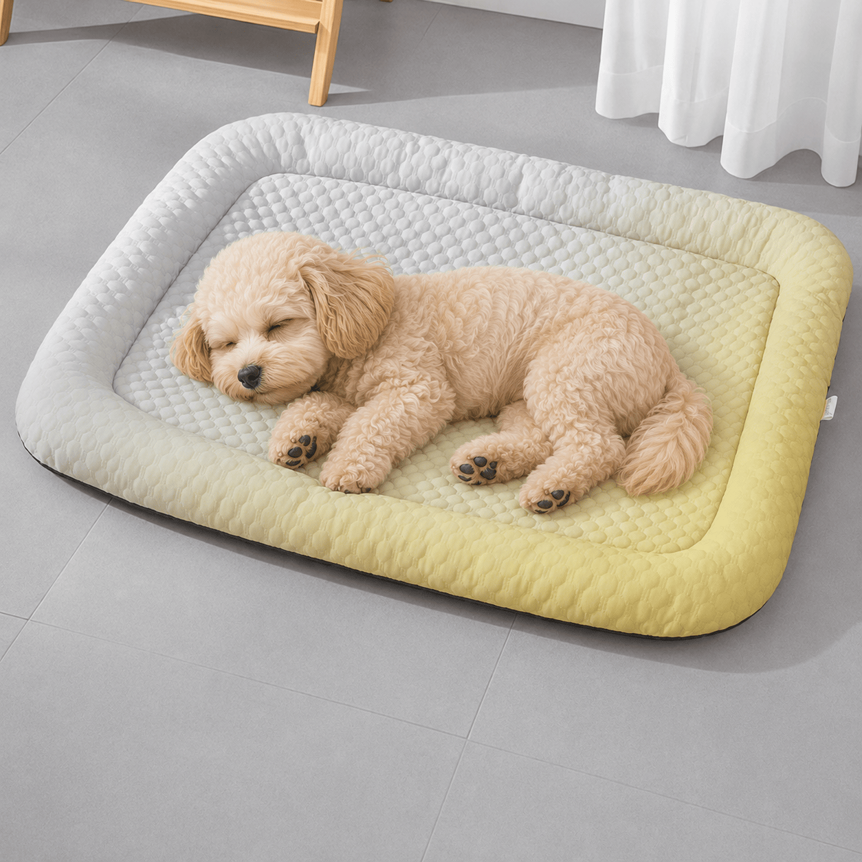 Cooling Ice Silk Pet Bed