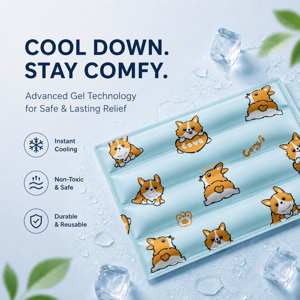 Self-Cooling Pet Mat for Dogs & Cats