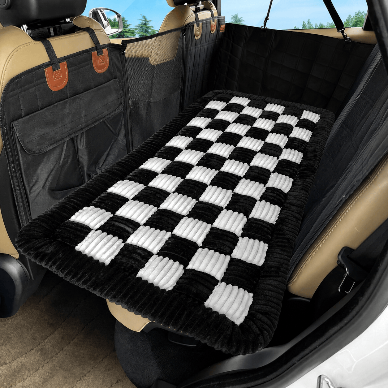 Deluxe Back Seat Dog Bed Mat