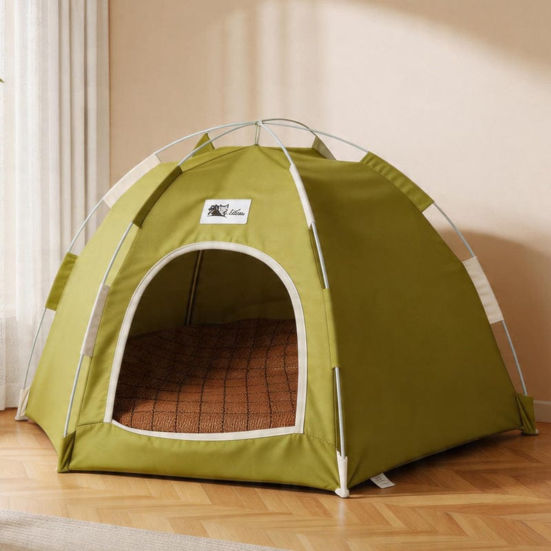 Tiny Luxury Pet Tent Bed