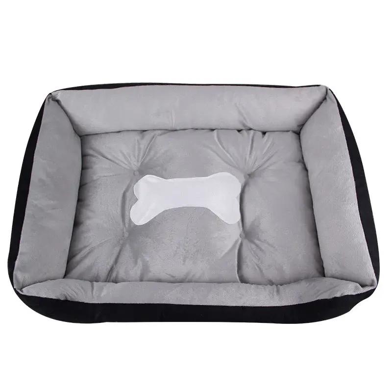 Soft Fleece Pet Bed – Warm Cozy Nest for Dogs & Cats