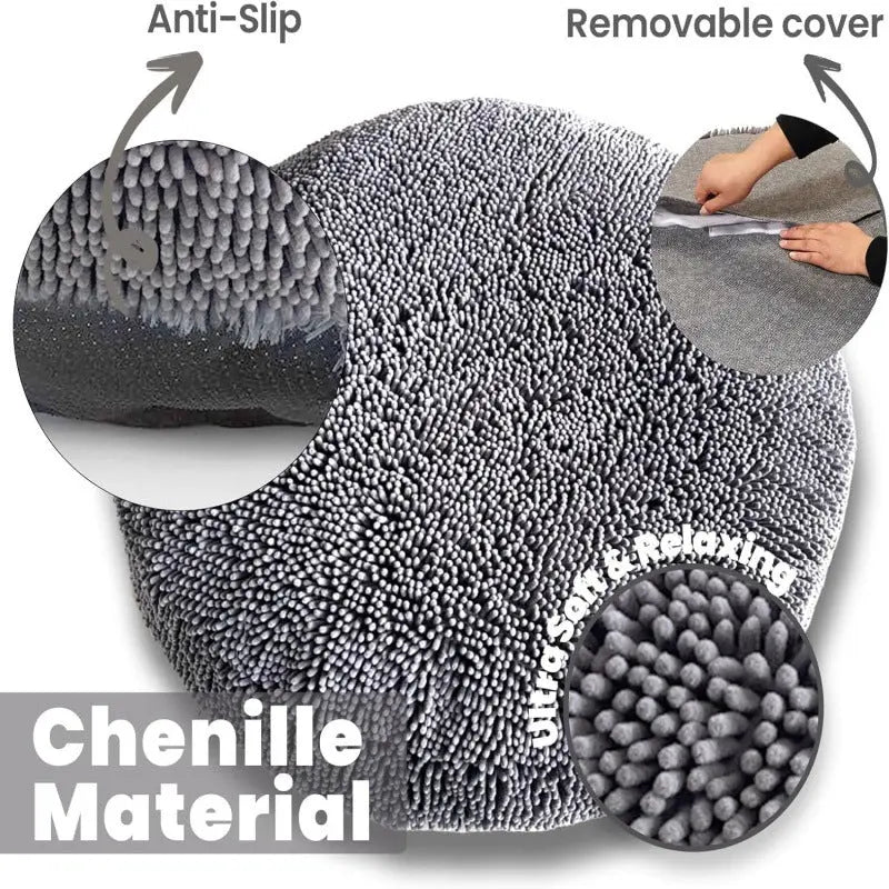 Removable & Washable Round Cat Bed
