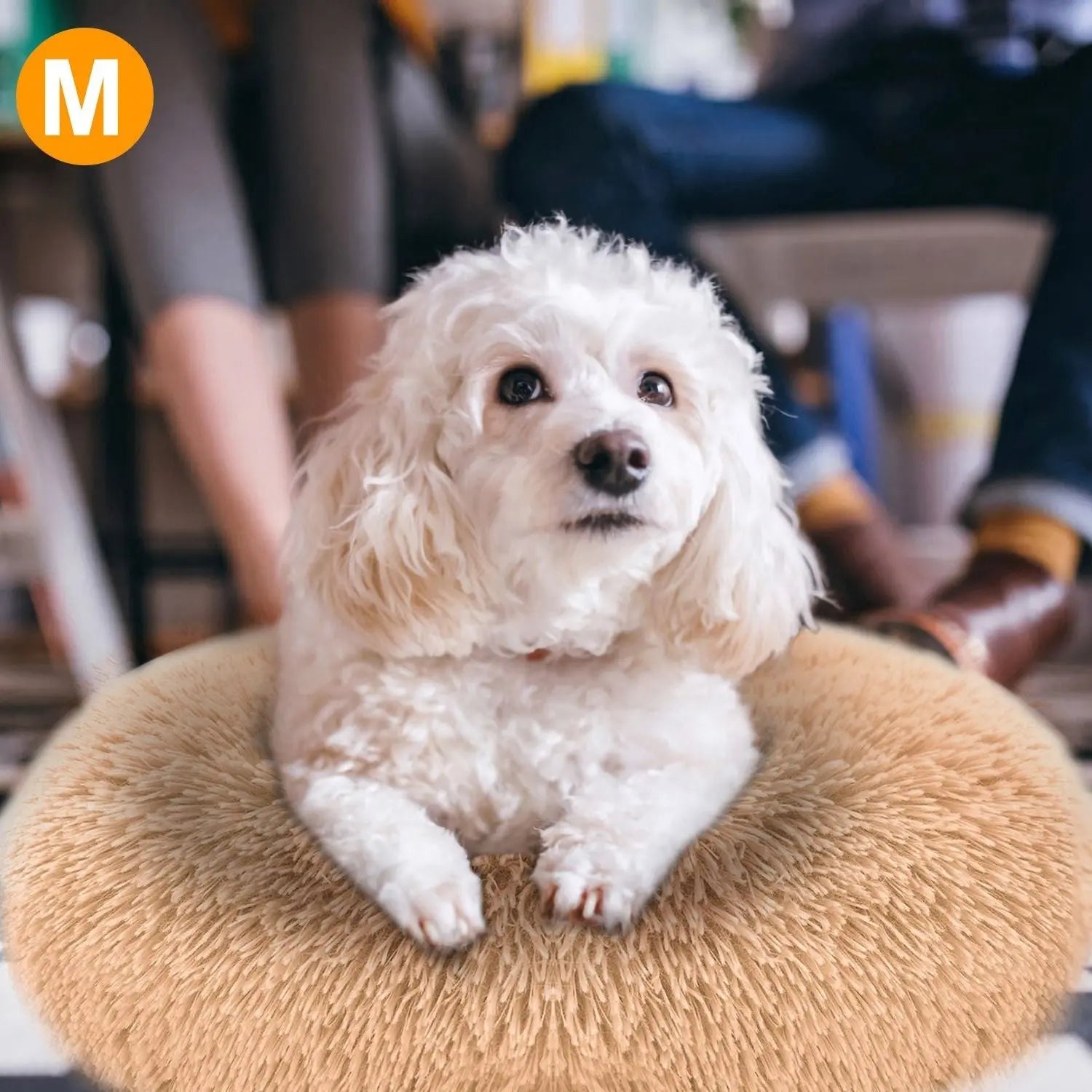Soft Fleece Pet Bed – Warm Cozy Nest for Dogs & Cats