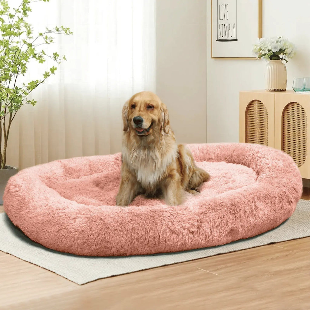 Soft Dog Bed – Large Washable Bed for Easy Carry & Comfort