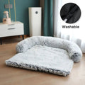 Pet Sofa Bed – Soft Plush Cushion & Blanket for Dogs & Cats