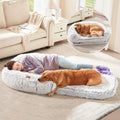 Giant Dog Bed for Humans – Plush Orthopedic Lounger