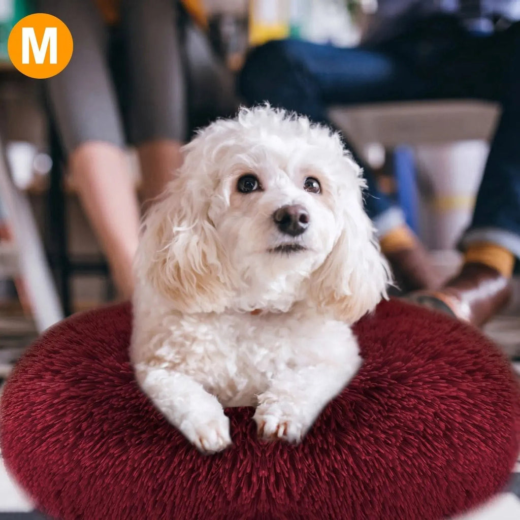 Soft Fleece Pet Bed – Warm Cozy Nest for Dogs & Cats