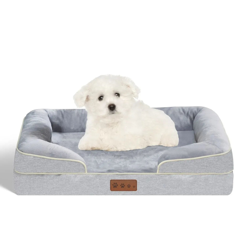 Orthopedic Pet Bed – Supportive Washable Bed with Non-Slip Base
