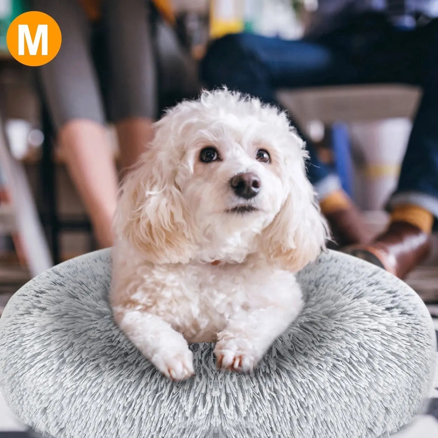 Soft Fleece Pet Bed – Warm Cozy Nest for Dogs & Cats