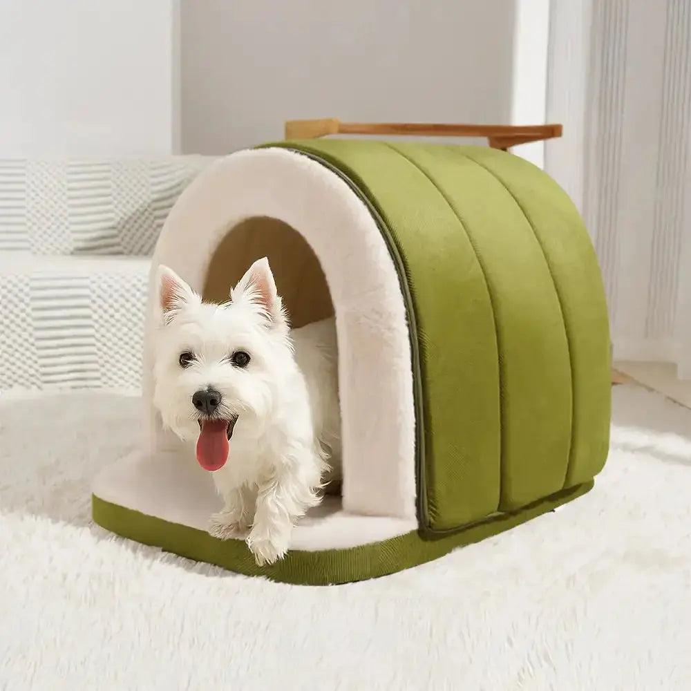 Cozy Cave Pet Bed – Warm Cat & Dog House