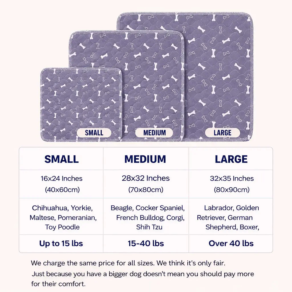 Washable Leak Guard Pee Pad